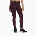 Leggings sportivi da donna Under Armour ColdGear Textured dark maroon/fuchsia dusk/white