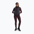 Leggings sportivi da donna Under Armour ColdGear Textured dark maroon/fuchsia dusk/white 2
