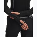 Maglia a maniche lunghe da training donna Under Armour ColdGear Textured 1/2 Zip black/white/metallic silver 4