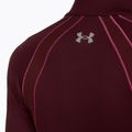 Maglia termica uomo Under Armour ColdGear Textured 1/2 Zip dark maroon/fuchsia dusk/metallic silver 4