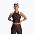 Top da allenamento donna Under Armour Motion Shine Tank kona brown/black