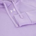 Felpa da donna Under Armour Rival Fleece Hoodie trasparente/bianco 7