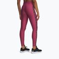 Leggings donna Under Armour Tech Wordmark Tape fuchsia dusk/black/white 3
