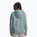 Felpa donna Under Armour Rival Fleece Big Logo Hoody serpentina/bianco 2