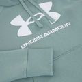 Felpa donna Under Armour Rival Fleece Big Logo Hoody serpentina/bianco 6