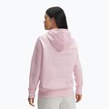 Felpa da donna Under Armour Rival Fleece Big Logo Hoody prime pink/white 2