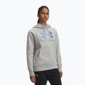 Felpa da donna Under Armour Rival Feelce Shimmer Hoody mod gray light heather/iridescent