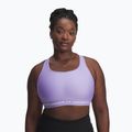 Reggiseno sportivo Under Armour Crossback Mid transparent/white