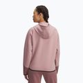Felpa donna Under Armour Unstoppable Fleece HZ tourmaline pink/maroon mist/black 2