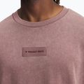 Maglia training da uomo Under Armour Project Rock Heavyweight Oversized maroon mist/black 3