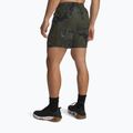 Shorts da allenamento uomo Under Armour Project Rock Ultimate expedition green/black 3