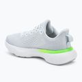 Scarpe da corsa da uomo Under Armour Infinite distant gray/halo gray/hyper green 3
