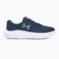 Scarpe da corsa da donna Under Armour Charged Surge 4 washed navy/blue calm/metallic blue calm 2