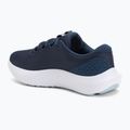 Scarpe da corsa da donna Under Armour Charged Surge 4 washed navy/blue calm/metallic blue calm 3