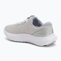 Scarpe da corsa da donna Under Armour Charged Surge 4 halo gray/metallic silver/metallic silver 3