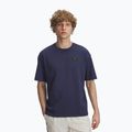 Maglietta da uomo Under Armour Woven Label Heavyweight washed navy/black