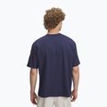 Maglietta da uomo Under Armour Woven Label Heavyweight washed navy/black 2