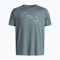 T-shirt da allenamento uomo Under Armour GL Foundation Update jasper blue/khaki base/serpentine 3
