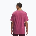 Maglietta da uomo Under Armour Sportstyle Left Chest fucsia crepuscolo/marrone scuro 2