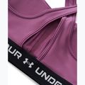 Reggiseno sportivo Under Armour Crossback Mid fuchsia dusk/black/white 4