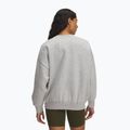 Felpa donna Under Armour Rival Fleece Varsity Crew halo gray light heather/expedition green 2