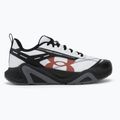 Scarpe da allenamento uomo Under Armour Charged Commit TR 5 white/black/venom red 2