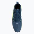 Scarpe da allenamento uomo Under Armour Phantom X ultimate wham blue/hyper green/white 5