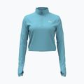 Maglia sportiva a maniche lunghe da donnaUnder Armour Tech Branded 1/2 Zip Blue Haze/Lumos Lime/White