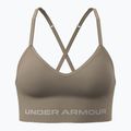 Reggiseno sportivo Under Armour Vanish Seamless Low city khaki/summit white