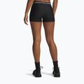 Pantaloncini da allenamento da donna Under Armour HeatGear Mesh Shorty ultimate black/white 3