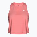 Top da allenamento donna Under Armour Tech Sport Mesh Crop Tank posh pink/white