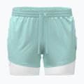 Pantaloncini da running da donna Under Armour Velociti Pro 4" 2N1 refresh mint/castlerock