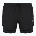 Pantaloncini da running da donna Under Armour Velociti Pro 4" 2N1 ultimate black/ultimate black/ultimate black