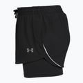 Pantaloncini da running da donna Under Armour Velociti Pro 4" 2N1 ultimate black/ultimate black/ultimate black 3