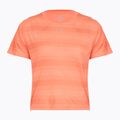 Maglietta da running da donna Under Armour Velociti electric tangerine/black/green mode