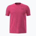 T-shirt da allenamento uomo Under Armour Vanish Seamless Novelty bittersweet pink/black