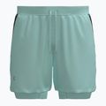 Pantaloncini da running da uomo Under Armour Launch 5" 2IN1 refresh mint/castlerock
