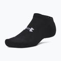 Calzini da uomo Under Armour Performance Cotton NS 3 pairs ultimate black/ultimate black/white 2