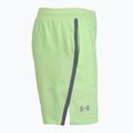 Pantaloncini da corsa da uomo Under Armour Launch 7" lumos lime/white 4