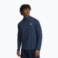 Maglia a maniche lunghe da uomo Under Armour Tech Textured 1/2 Zip wham blue/white