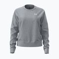 Felpa donna Under Armour Sport Terry Crew mod gray light heather/white