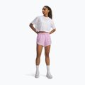 Pantaloncini da corsa da donna Under Armour Fly By 3" pink dawn/white 2