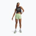 Pantaloncini da running da donna Under Armour Fly By 3" lumos lime/white 2