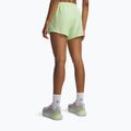 Pantaloncini da running da donna Under Armour Fly By 3" lumos lime/white 3