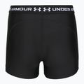 Pantaloncini da allenamento da donna Under Armour HeatGear Shorty ultimate black/white 2