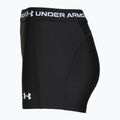 Pantaloncini da allenamento da donna Under Armour HeatGear Shorty ultimate black/white 3