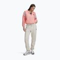 Pantaloni da donna Under Armour Icon Fleece Nov Jogger summit white/white 2