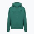 Felpa uomo Under Armour Rival LW FZ rack green/black