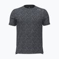 Maglietta da running da uomo Under Armour Velociti Pro Print black/black/metallic silver