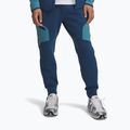 Pantaloni da uomo Under Armour Unstoppable Fleece wham blue/boundless blue/black
